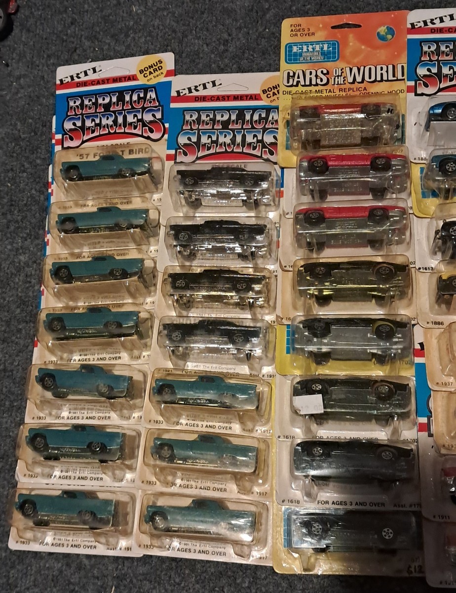 vintage lot of 37 (sealed) ertl die-cast cars | eBay