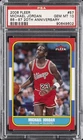 2006 FLEER 86-87 20TH ANNIVERSARY #57 MICHAEL JORDAN PSA 10