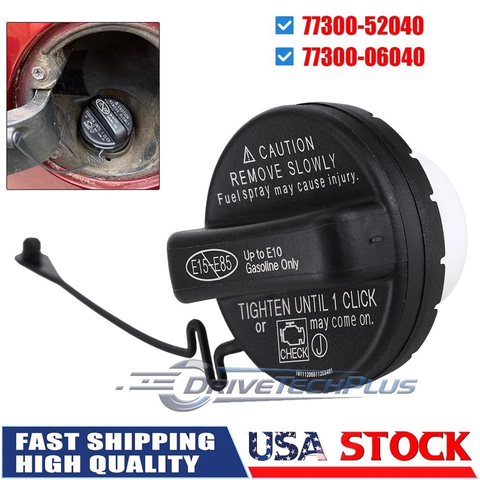 77300-52040 Para Toyota Lexus 77300-06040 Tapa llenado Tanque Combustible Tanque - Image 2 of 4