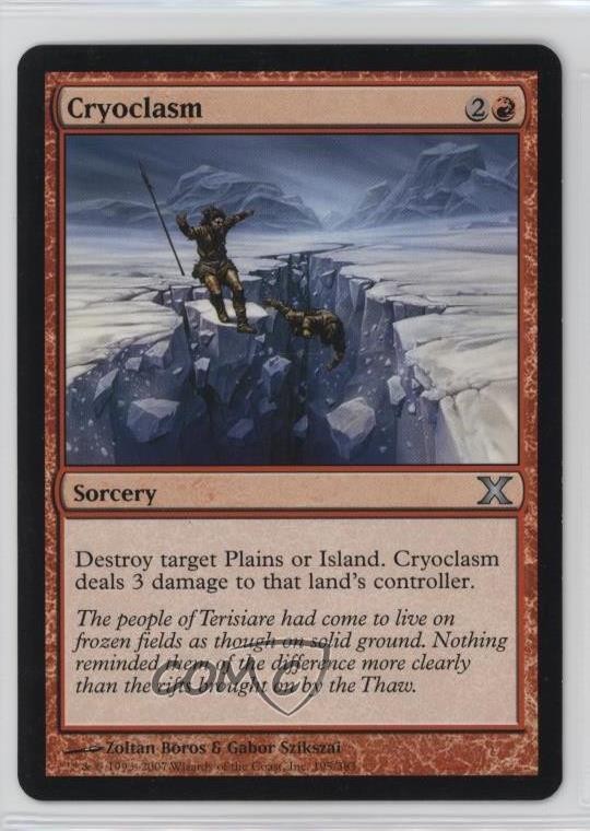 Cryoclasm Magic: 10th Edition #195 2007