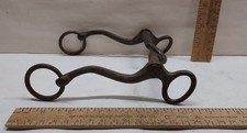 Western Cowboy HORSE BIT - REIN RINGS - listing 309261