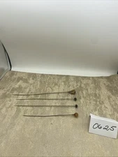 Vintage(4)Antique Hat Pins Lot of 7.5”, 8.5”, & 9.5”  Variety Styles See Pics
