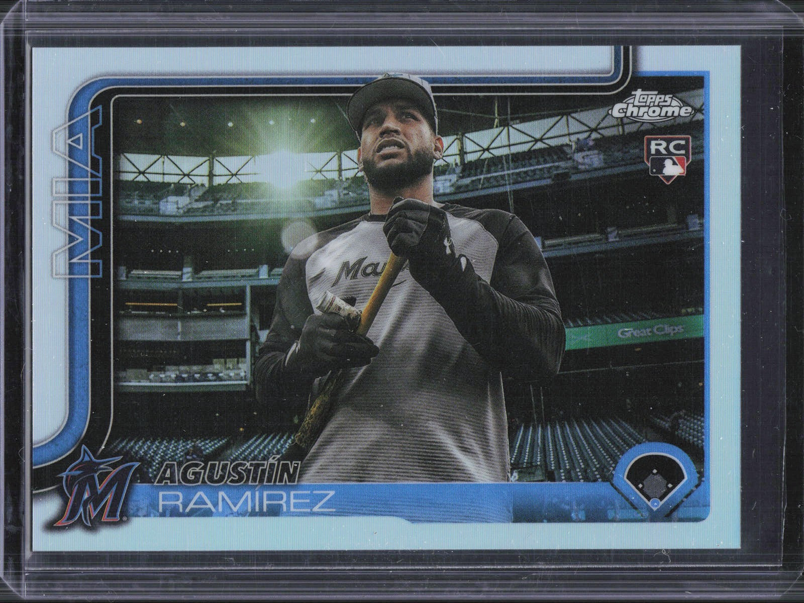 2025 Topps Chrome Update Agustin Ramirez USC200 Rookie Image Variation SP