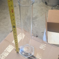 Kimax Glass Graduated Cylinder with Hex Base for Laboratory Use