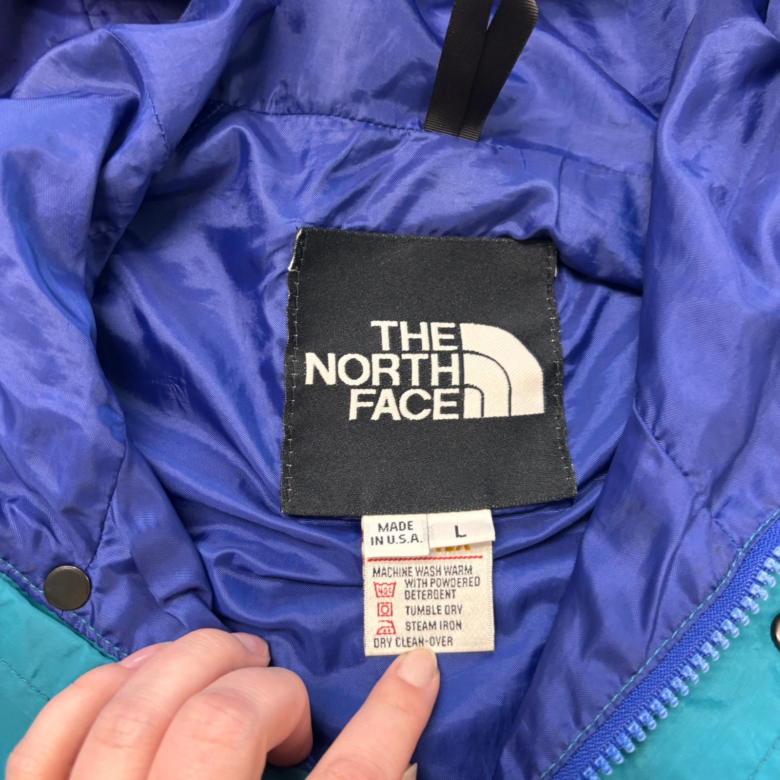 north-face gore-tex waterproof hooded rain jacket