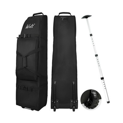WOLT Golf Travel Bag with Anti-Impact Support System - Soft Padded Golf Trave...