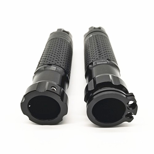 Motorcycle 7/8in 22mm Rotatable Handlebar Hand Grips Throttle For Pit Dirt Bike - Picture 7 of 13