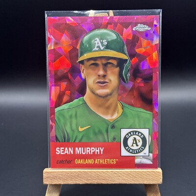 Sean Murphy 2022 Topps Chrome Platinum Fuchsia Atomic Refractor /100 #244