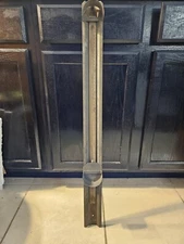 Vintage Shoe Store / Shoe Salesman Wood & Metal Foot Measuring Tool Foot Sizer