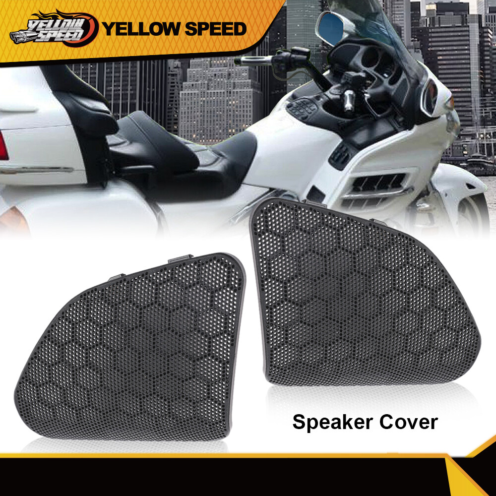 Fit For 01-05 Honda Goldwing Gold Wing 1800 Motorcycle Speaker Guard Cover Pair
