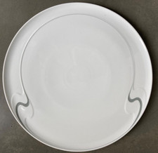 Rosenthal Servierplatte Kuchenplatte Asimmetria Weißgold Wiinblad Ø 32cm