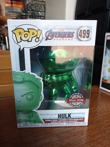 Funko Pop! Marvel Avengers Endspiel - Hulk grün Chrom (Sonderedition) #499