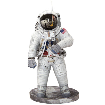 Fascinations Premium Series ICONX APOLLO 11 ASTRONAUT 3D Metal Earth Model Kit