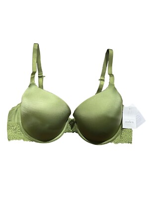 Women's Daydream Light Lift Demi T-Shirt Bra - Auden, Green, 38C
