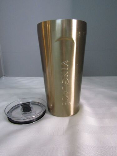 Vinglace Edelstahl Kupferfarben Hoher Becher mit Deckel