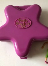 Vintage 1993 Polly Pocket Fairylight Wonderland Pink Star BlueBird. AS IS