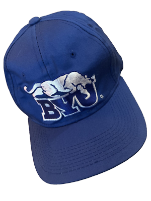 Retro BYU Cougars American Eagle Outfitters Blingy Mtn Hat Retro Cougar Over Block Y BYU Flat Bill Hat - My Dearest Friends main image 4