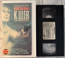 BORN KILLER VHS Ted Prior Ty Hardin Fritz Matthews Adam Tucker Durrell Nelson