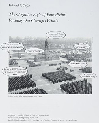 The Cognitive Style of Power Point, Tufte, Edward R.