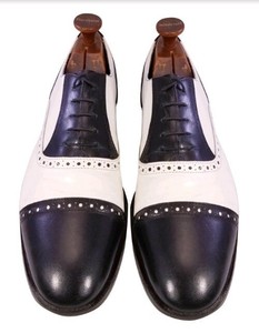 black and white stacy adams shoes