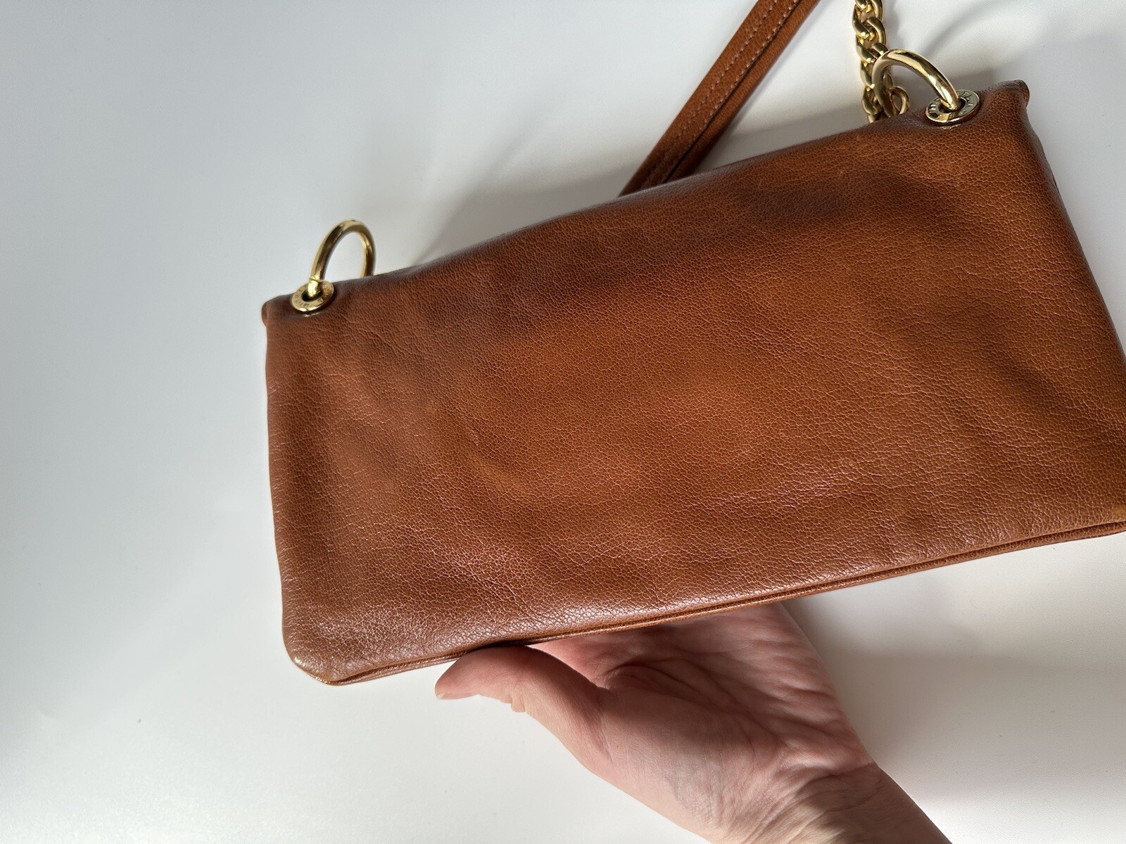 Michael Kors Genuine Leather Rectangular Medium S… - image 10