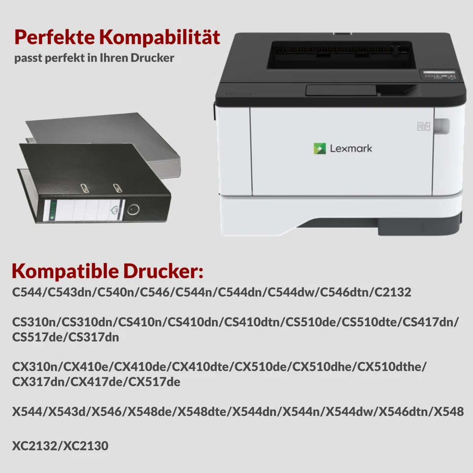 Original Lexmark Resttonerbehälter Toner Behälter C540X75G - Bild 4 von 4