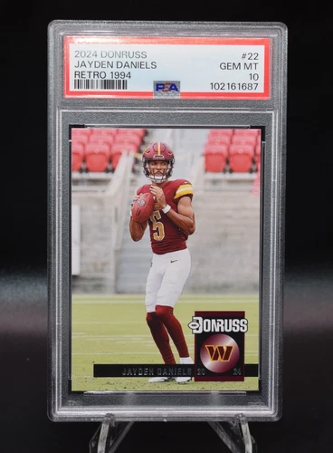 2024 Donruss - Retro Rookie 1994 #22 Jayden Daniels PSA 10 COMMANDERS