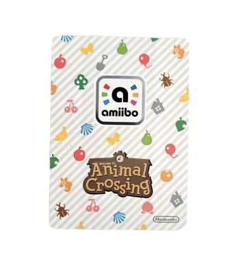 Nana 141 Animal Crossing Amiibo Card AUTHENTIC Series 2 Pack Fresh