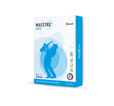 Maestro Extra 60g/m² DIN-A3 - 500 Blatt hochweiß Premium Kopierpapier Papier