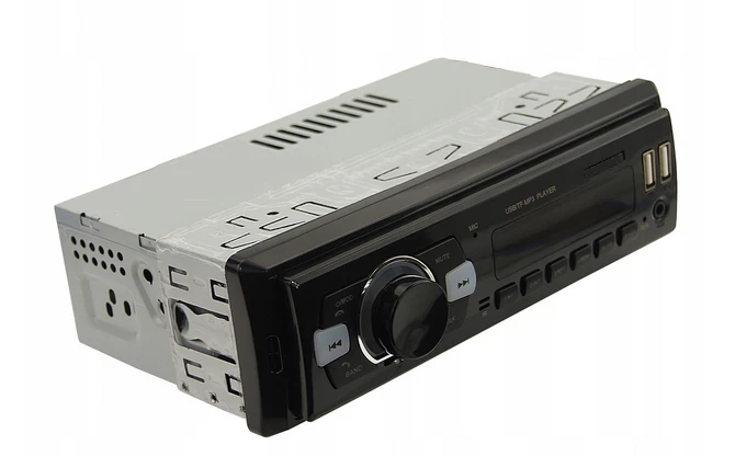 AUTORADIO X AUTO 1 DIN BLUETOOTH RADIO FM - 2 USB SD AUX MP3 50W X 4CH 2 PRE OUT - Immagine 3 di 4