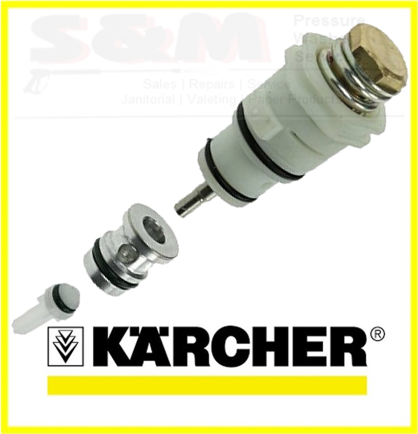 Valvola Di Ricambio Per Pulitrici Kärcher - Modello 9.001-135.0 | Compatibile Con Serie K 300, K 310, K 330 - Foto 2