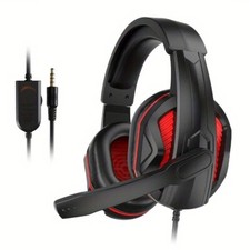Immersive Deep Bass Stereo Sound Gaming Headset With Noise Canceling Mic For PC