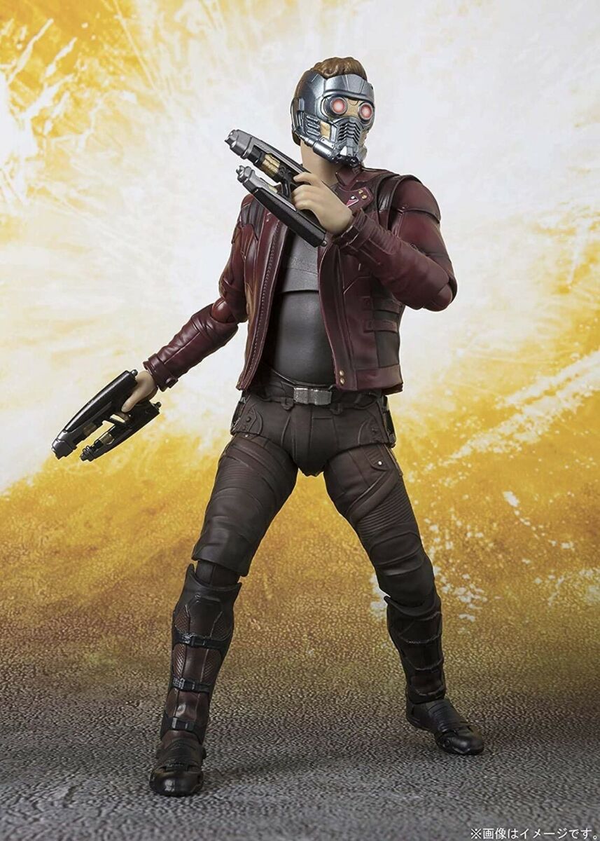 BANDAI S.H.Figuarts STAR LORD Avengers Infinity War Action Figure Peter  Quill