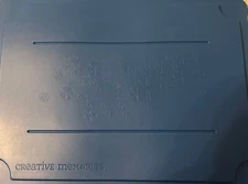 Creative Memories Creative Cuts Storage Box Letter, Numbers, & Shapes