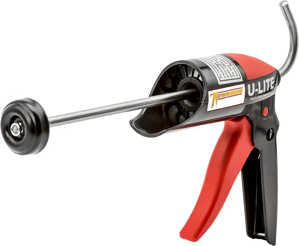 Newborn U-Lite Non-Drip Super Smooth Rod Frameless Caulking Gun - Image 4 of 4