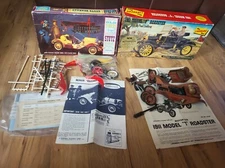 Lot Of Vintage Car Model Kit Parts
