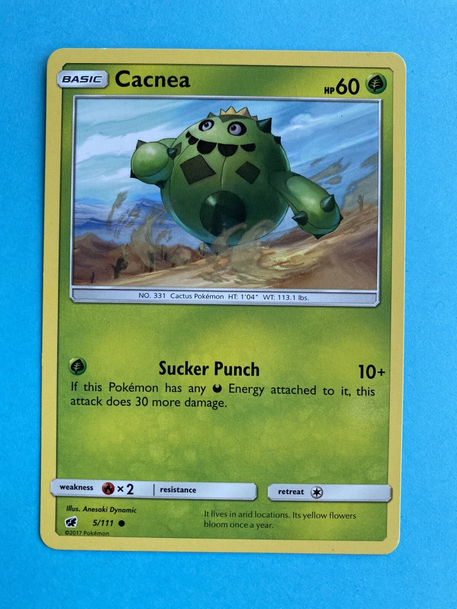 Pokemon card Cacnea 2017 5/111 | eBay