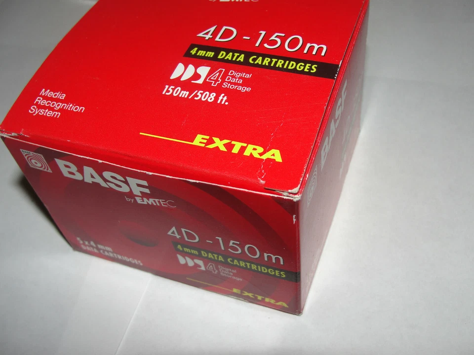 🔥 BASF EMTEC 4D-150 4MM DDS4 DDS 4 DDS-4 DATA CARTRIDGE TAPE 150M GENUINE - Image 4 of 4