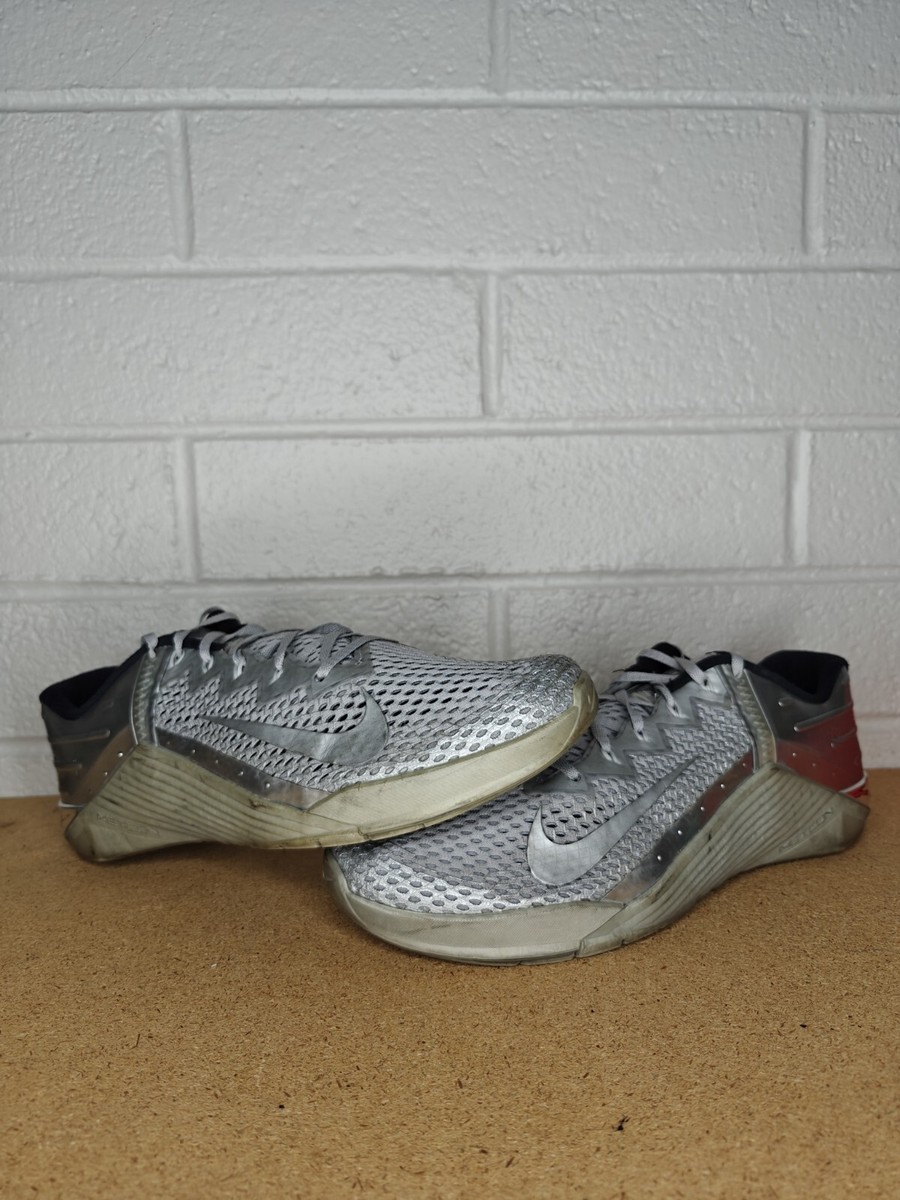 NIKE Metcon 6 Premium ‘llic Silver’ Nike Metcon 6 Premium 'Metallic Silver' DJ0766-001 Men's