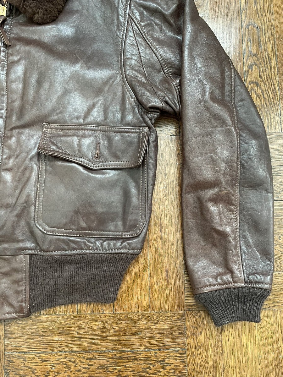 Vintage Polo Ralph Lauren G-1 Flight Jacket / Leather Bomber Vintage Polo Ralph Lauren G-1 Flight Jacket / Leather Bomber