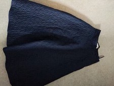 Uniqlo JW Anderson quilted padded skirt navy