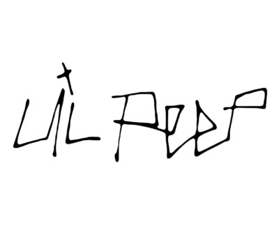 Lil Peep Vinyl Decal. Emo Rap, Gothboy Clique