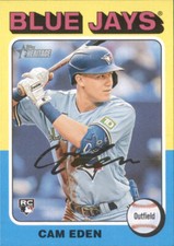 2024 Topps Heritage High Number - Cam Eden Toronto Blue Jays #678 (RC)