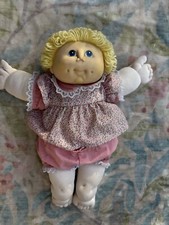 Vintage 1984 The Original Baby Doll. Yellow Hair And Blue Eyes