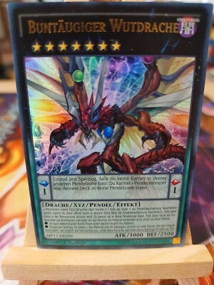 Buntäugiger Wutdrache MP17-DE205 Ultra-Rare Deutsch NM YUGIOH