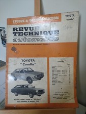 Revue technique Toyota COROLLA