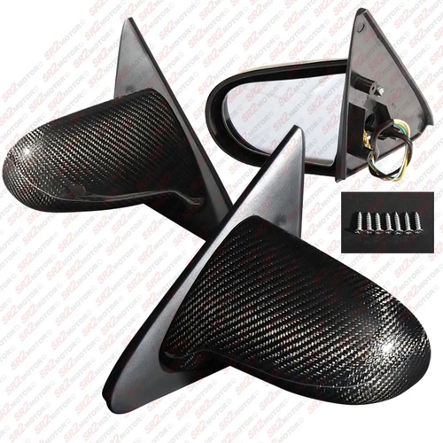 For 2002-2006 Acura RSX DC5 Spoon Style Carbon Fiber Power Side Mirror RH LH