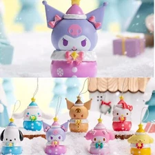 TOPTOY Sanrio Winter Water Bell Series Confirmed Blind Box Figures Toy NEW！