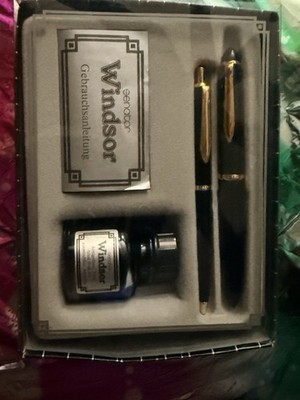 Senator Windsor 301-Fountainpen,Ink Bottle & Ballpointpen
