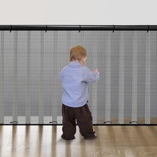 Banister Guard for Baby, 10 ft x 3.3 ft Safety Mesh Stair Railing Cover  Easy